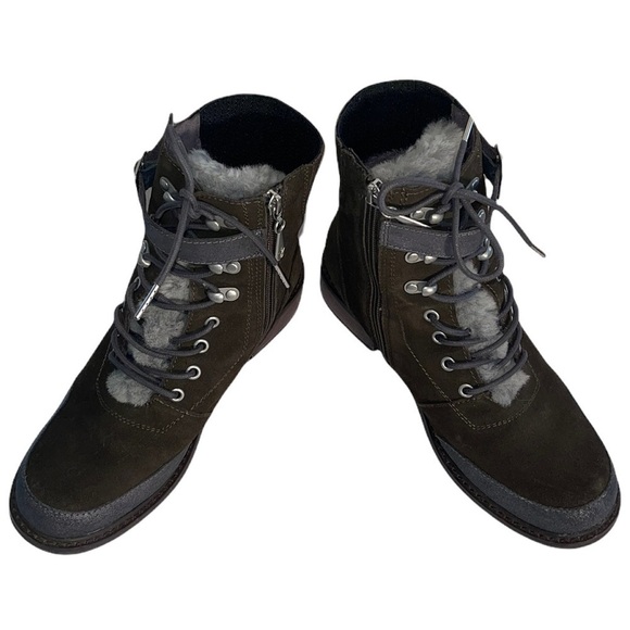 Emu Australia Waldron Suede Waterproof Boots. Size 9W - Picture 2 of 13